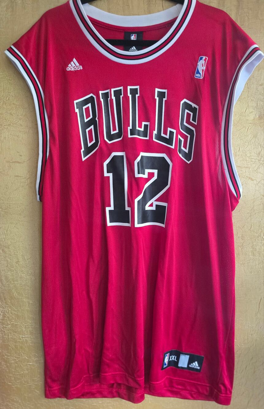 Vintage Y2K CHICAGO BULLS Kirk Hinrich #12 Adidas Jersey 2XL